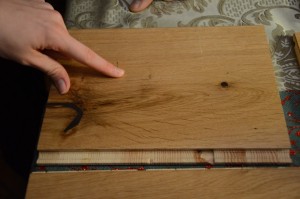 Test drewnianych posadzek trójwarstwowych
