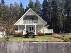 Dom z drewnianą oblicówką - sposoby na kolorowy dom