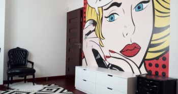 Pop-art we wnętrzach domu