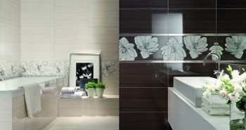 Metalowe listwy dekoracyjne do łazienki