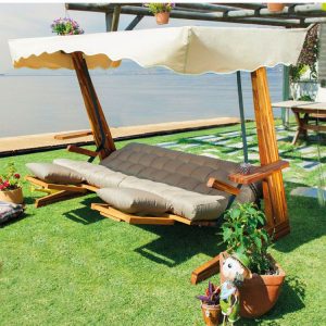 Huśtawki ogrodowe – pobujajmy się leniwie