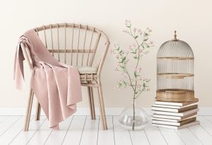 Taka zwykła gałązka w delikatnym wazonie