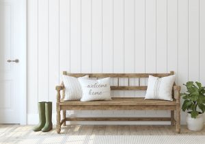 Wygodne siedzisko w przedpokoju i holu