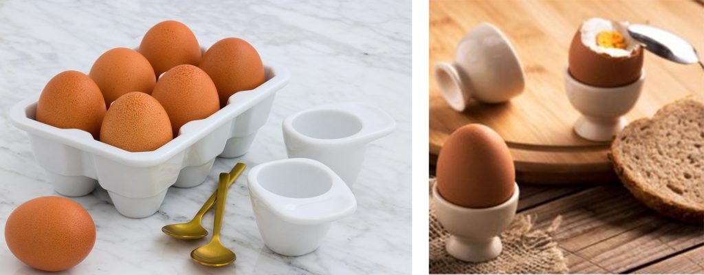 Kieliszki do jajek na co dzień i od święta